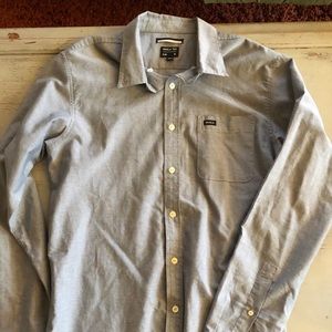 RVCA chambray men’s button up